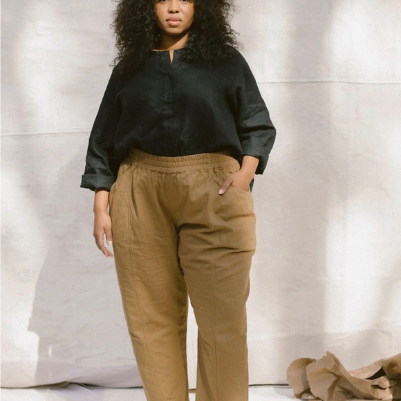 Clyde Work Pant in Upcycled Cotton Canvas - Picture 4 of 8